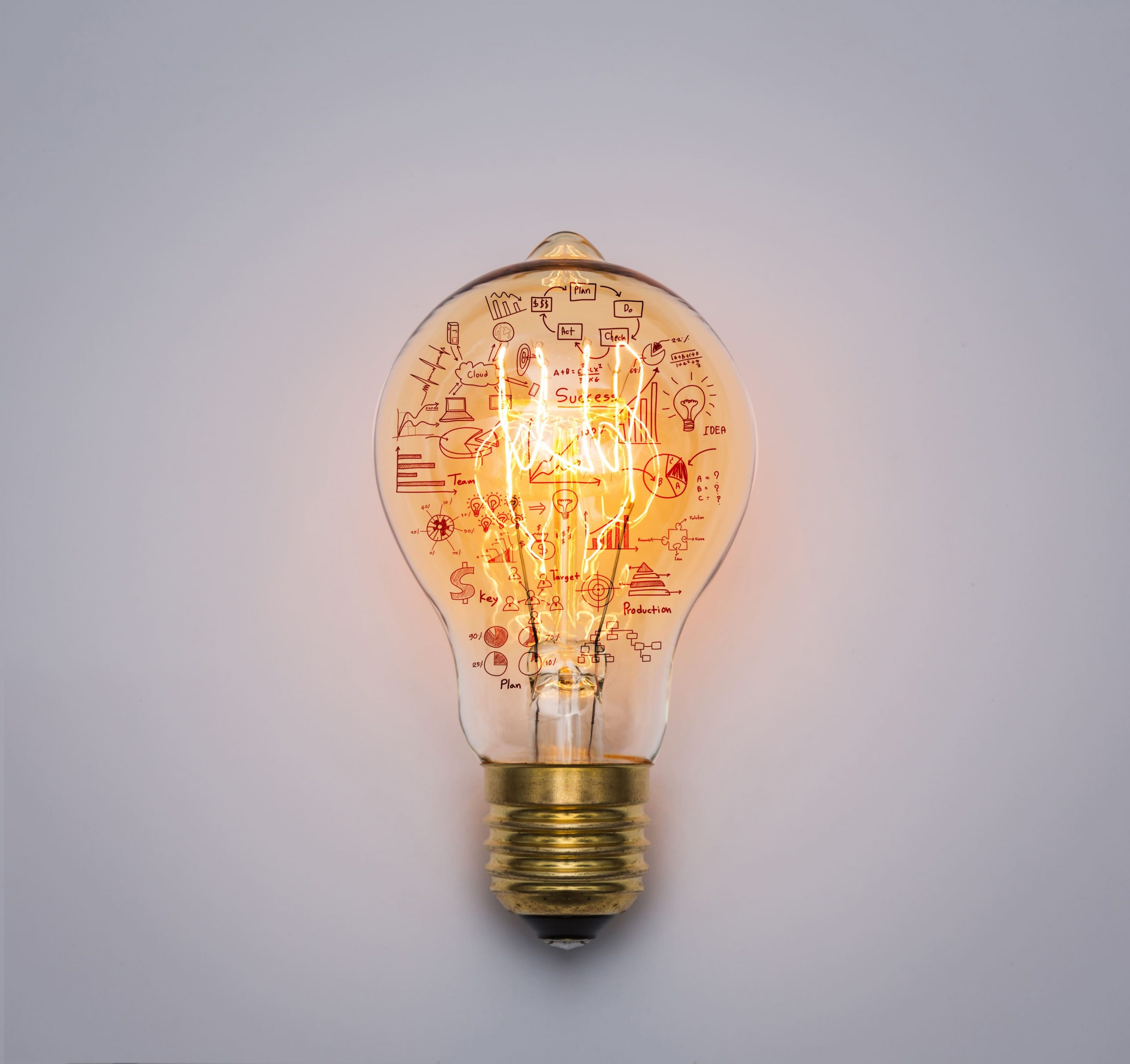 light-bulb-with-drawing-graph